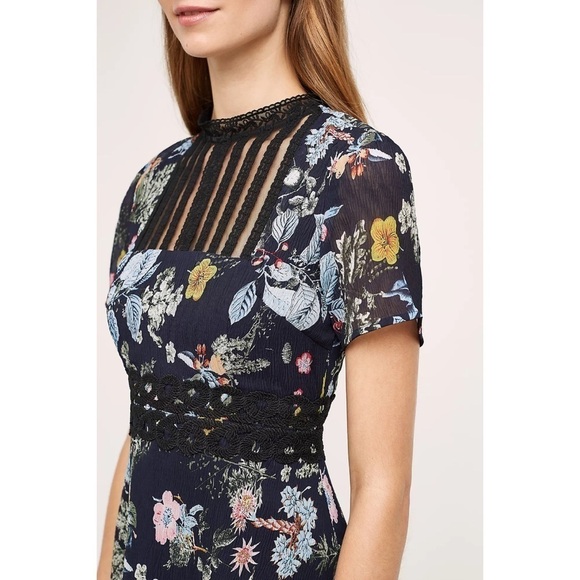 Anthropologie Foxiedox Farfara Floral Mini Dress - Picture 2 of 16